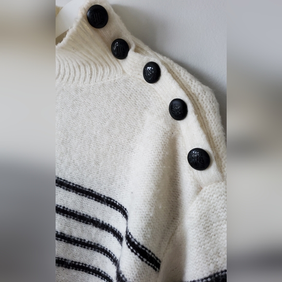 Oversized wool blend sweater - Picture 3 of 7